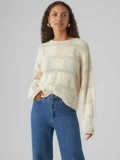 Oda Striktrøje, Birch, XL