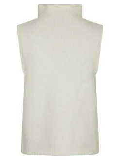 Odelia Knit Vest, Off White, 38