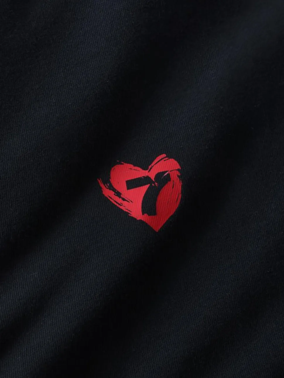 Organic Heavy Boxy T-shirt, Black, XS