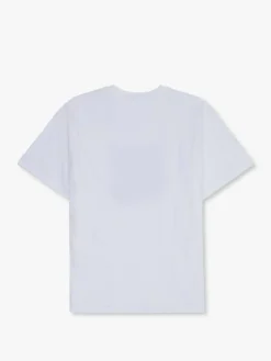 Organic Regular Box Logo T-shirt, Brilliant White, M