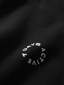 Organic Regular Sweatpants, Black, M