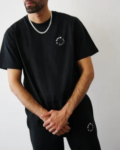 Organic Regular T-shirt, Black, XL