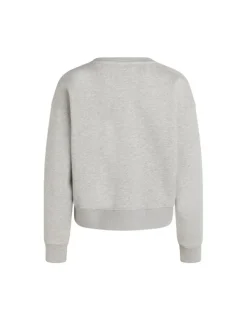 Organic Sweat Tilvina Sweatshirt, Light Grey Melange, 3XL