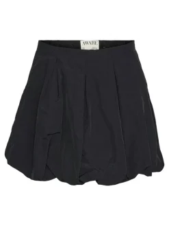 Ottilie Mini Balloon Nederdel, Black, XS