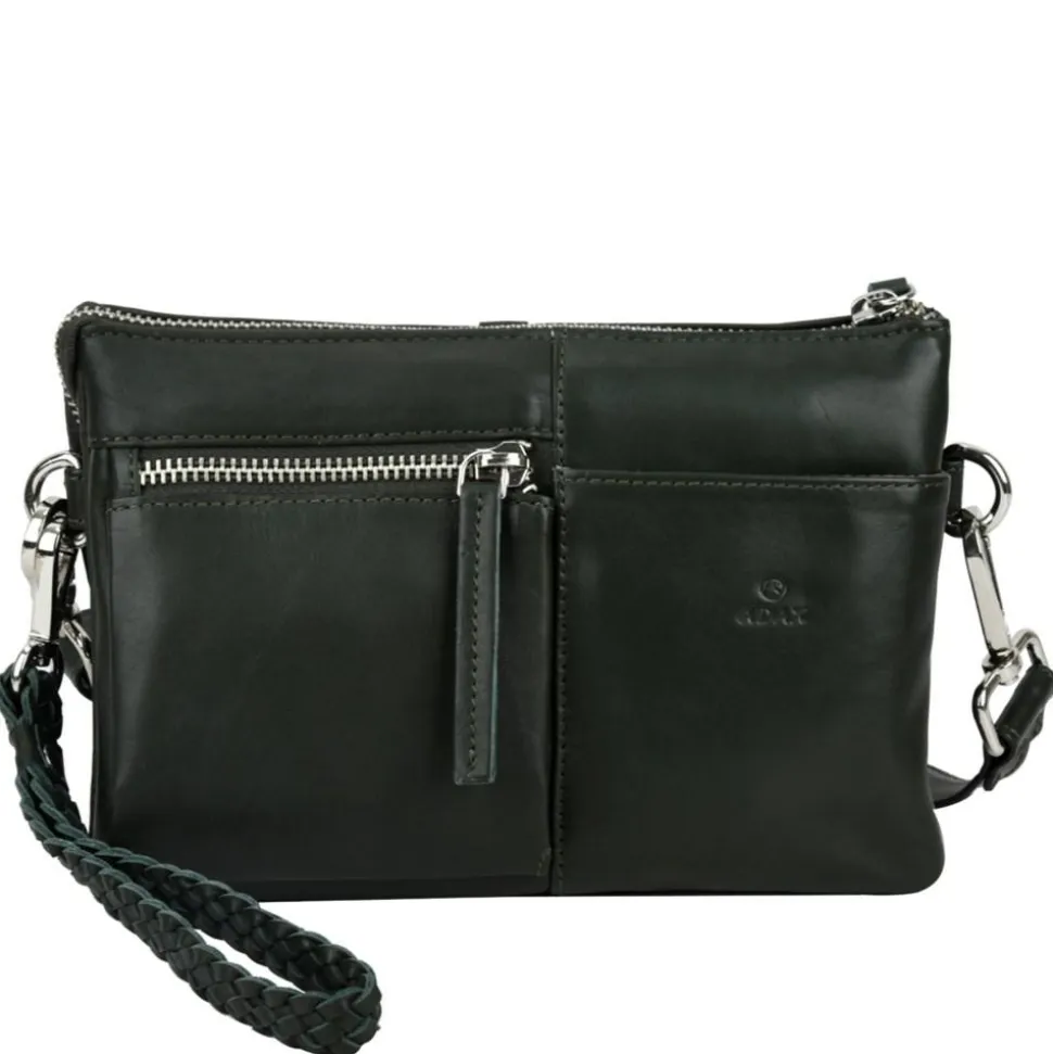 Oxana Amalfi Combi Clutch, Green