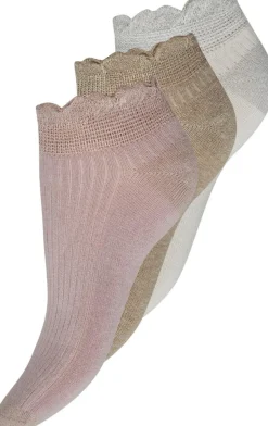 3-pak Ankelsokker, Multi Color, 37/41