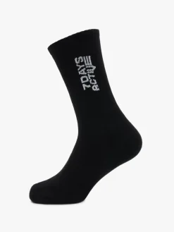 2-pak Sokker, Black, 43-46