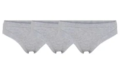 3-pak Tai Briefs, Light Grey Melange, M