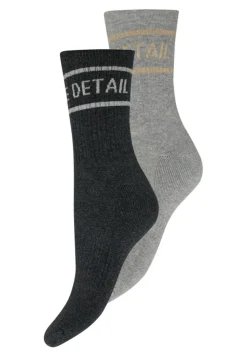 2-pak Tennissokker, Grey, 37/41
