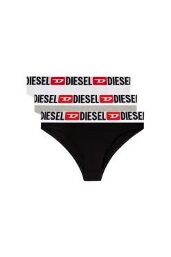 3-pak Trusser, Black/Grey/White, XXS