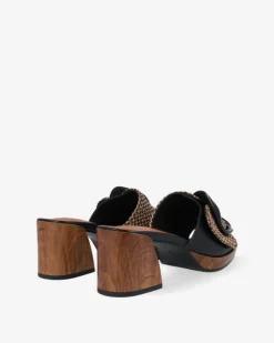 Pala Rose Højhælede Sandaler, Black, 39