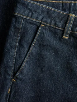 Palma Karla Wide Jeans, Dark Blue Denim, W27/L32