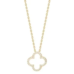 Pamela Halskæde, Gold Plated, 42+3 cm