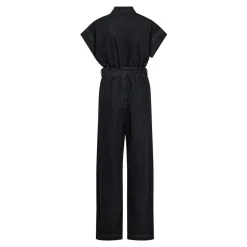 PancyCC Jeans Jumpsuit, Black, M