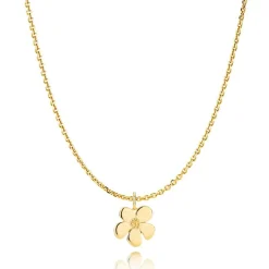 Pansy Halskæde, Gold Plated, 40-45 cm