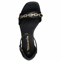 Paola Højhælede Sandaler, Sort, 41