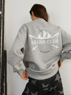 ParisSW Sweatshirt, Grey Melange, L