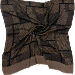 Partisan Tørklæde, Taupe/Black