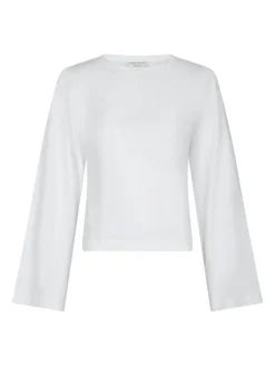 Paska Boxy Long T-shirt, White, 38