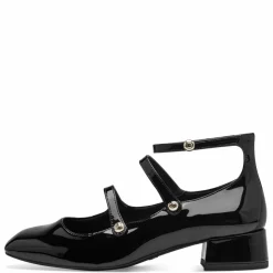 Patent Pumps, Black, 37