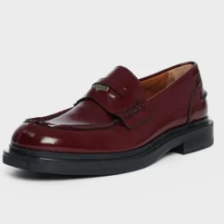 Patrice Loafers, Oxblood, 36