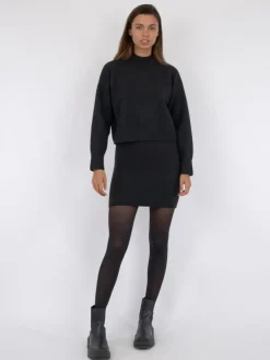 Paulina Striktrøje, Black, 36