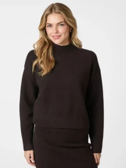 Paulina Striktrøje, Dark Brown, 36