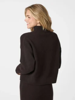 Paulina Striktrøje, Dark Brown, 36