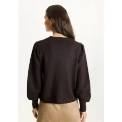 Pearl Cardigan, Brown, XL