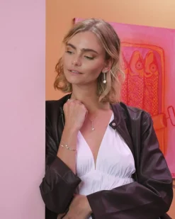 Pearly Armbånd, Silver