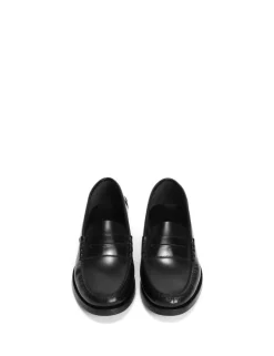 Penny Loafers, Sort, 40