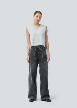 Petronella Vest, Grey Melange, M