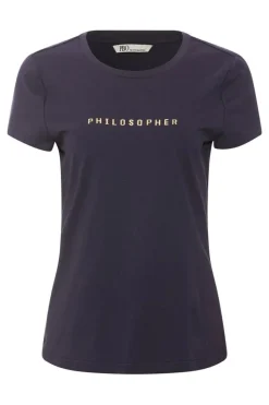 Philosopher T-shirt, Midnight, XXL