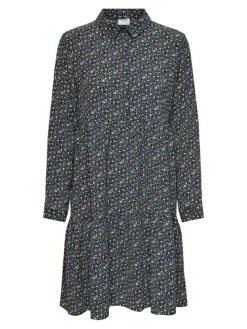 Piper Kjole, Black Yellow Aqua, 36