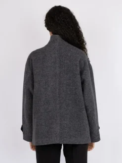 Pippa Twill Jakke, Black, 34