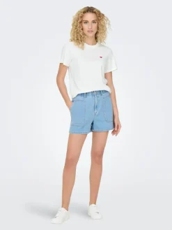 Pisa T-shirt, Cloud Dancer/Bittersweet Heart, L