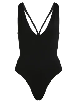 Plunge Badedragt, Black, XL