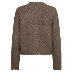 PointelleCC Cardigan, Walnut, XS