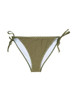 Polka Dot Baila Bikinitrusser, Dark Olive, M