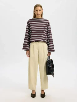 Polly Boatneck T-shirt, Fig, M