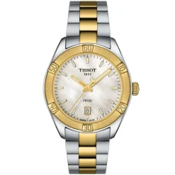 PR 100 Sport Chic T101.910.22.111.00 Dameur, Stål/Guld, 36 mm