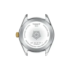 PR 100 Sport Chic T101.910.22.111.00 Dameur, Stål/Guld, 36 mm