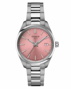 PR 100 T150.210.11.331.00 Dameur, Steel/Pink, 34 mm