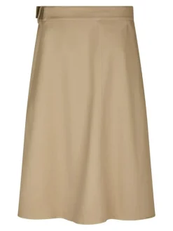 Prisilla Twill Nederdel, Taupe, 36