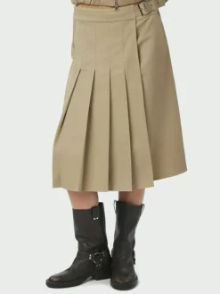 Prisilla Twill Nederdel, Taupe, 36