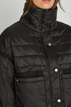 Puffy Frida Jakke, Black, 36