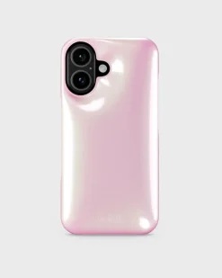 Puffy Iphone 16 Cover, Glazed Pink