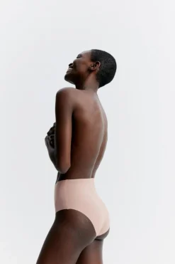 Pulpies Cheeky Højtaljede Trusser, Blush, M/L