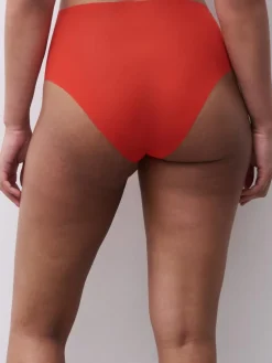 Pulpies Cheeky Højtaljede Trusser, Flame Red, M/L