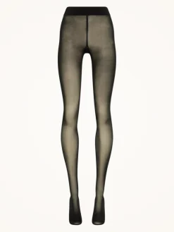 Pure Shimmer 40 Concealer Strømpebukser, Black, XS